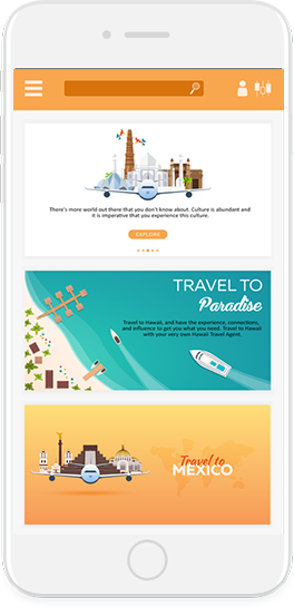 online travel app development
